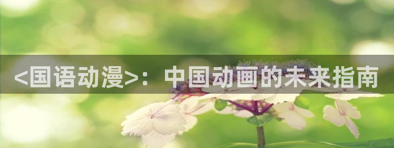 age漫画网：<国语动漫>：中国动画的未来指南