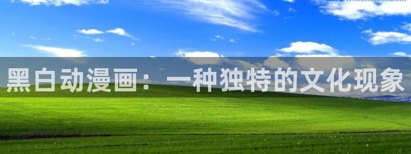 lovestage漫画免费阅读：黑白动漫画：一种独特的文化现象