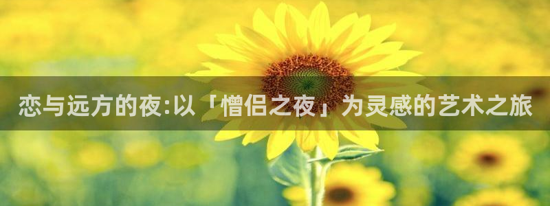 age动漫官网入口老版本：恋与远方的夜:以「憎侣之夜」为灵感的艺术之旅
