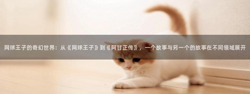 age动漫下载网：网球王子的奇幻世界：从《网球王子》到《阿甘正传》，一个故事与另一个的故事在不同领域展开